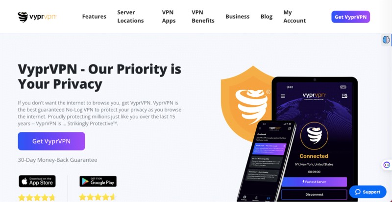 VyprVPN - The best VPN