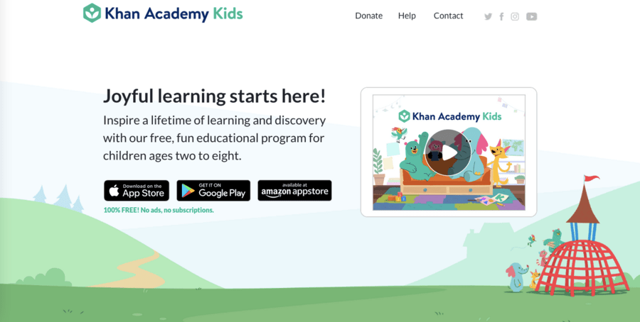 best learning website for kids 