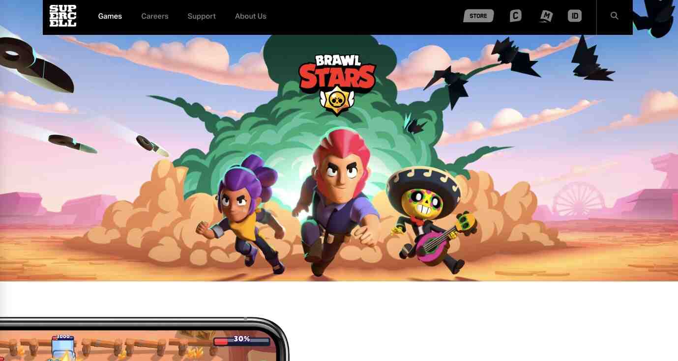 Free to play Game app in 2023-Brawl Stars