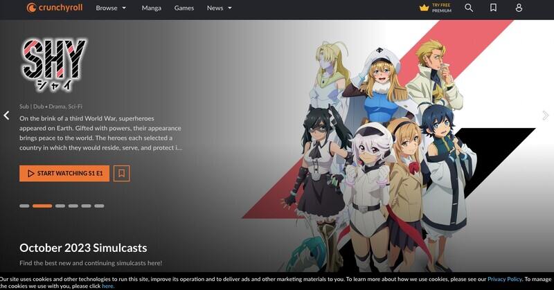 Crunchyroll - WebSite like Gogoanime