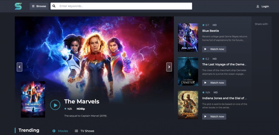 Sflix - Project Free TV Alternatives